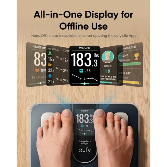 Eufy Smart Scale C20 Digital Body Fat Scale with TFT Screen