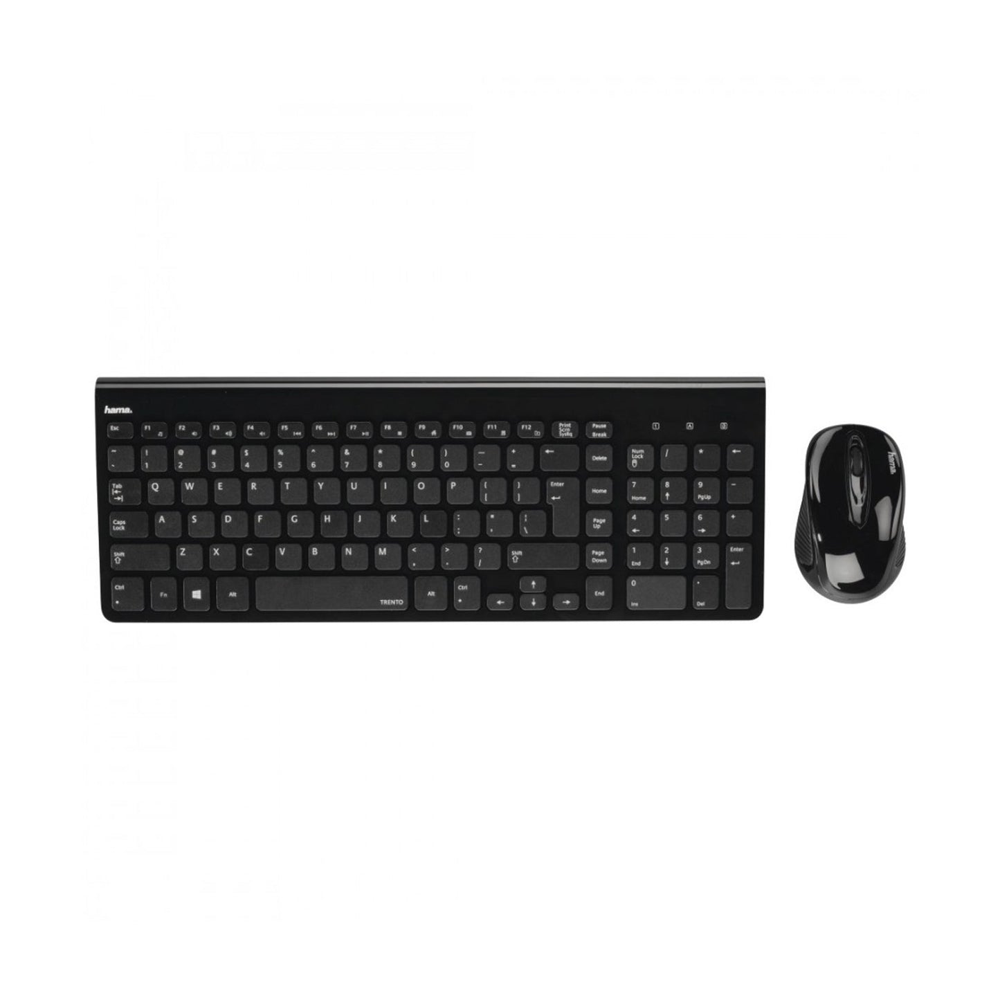 Hama Wireless Keyboard and Mouse Set WKM-100 English/Arabic