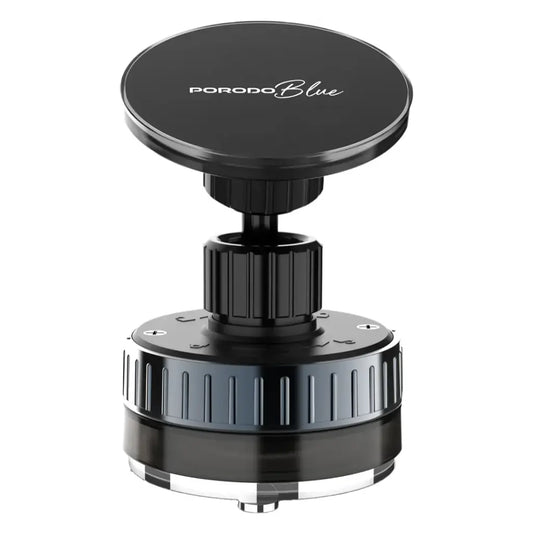 Porodo Blue Magnetic Phone Mount - Black