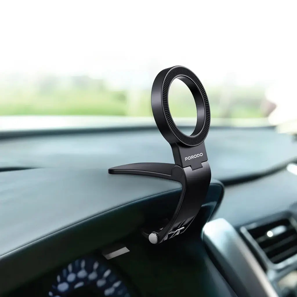 Porodo Dash Mount MagSafe Phone Holder - Black