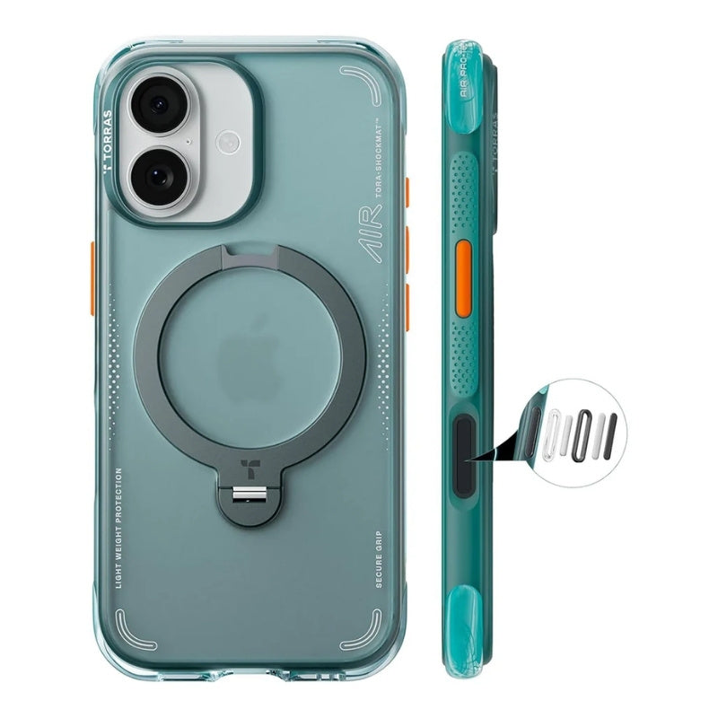 TORRAS Ostand Spin Air case for iPhone 17