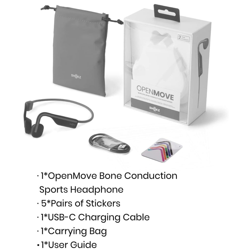 Shokz OpenMove Bone Conduction Technology