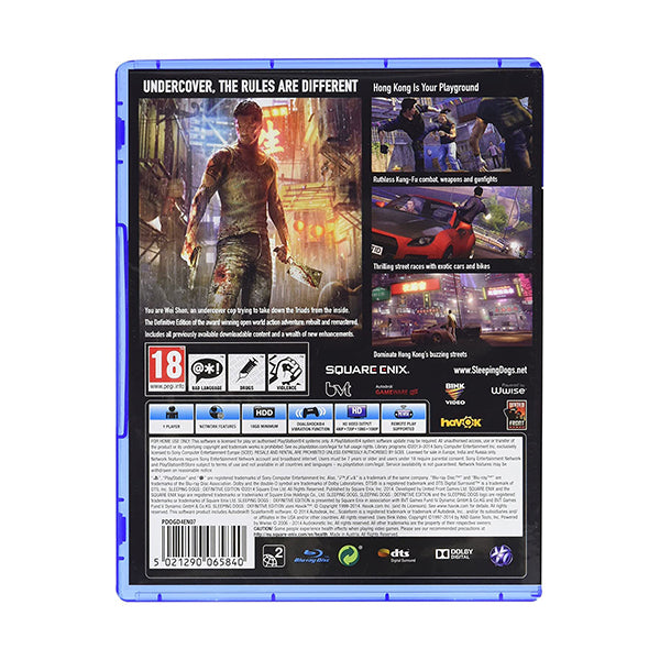 Sleeping Dogs - Definitive Edition - PS4