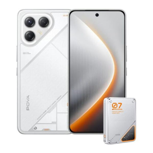 Tecno Pova 7 Ultra 5G 24GB/256GB (12GB Extended RAM) + Free Tecno Magnetic Wireless Power Bank 5000mAh + Cover and Protection Included + 100 Days Screen Replacement Warranty