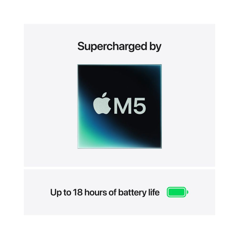 Apple MacBook Air 13″ M5 Chip 16GB Ram – 1TB SSD