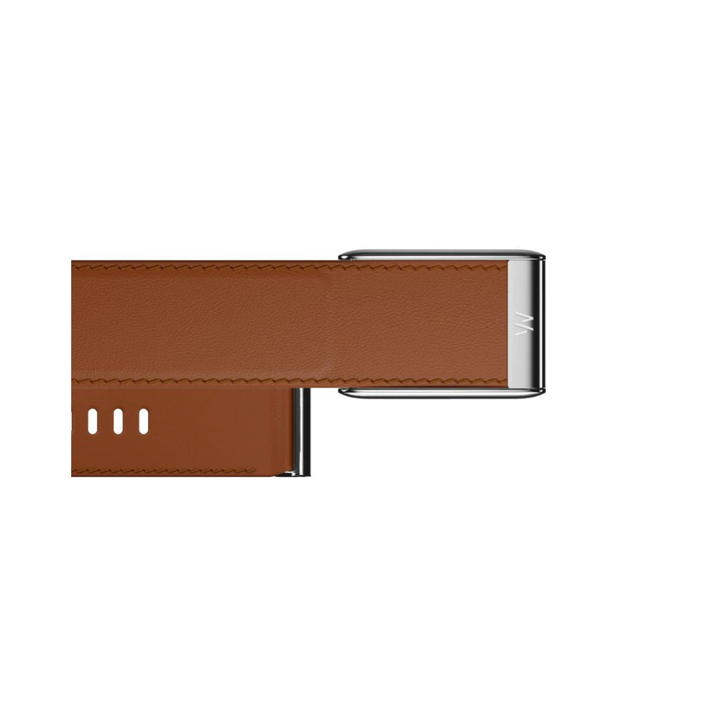 WHOOP 5.0 LeatherLuxe Straight Band