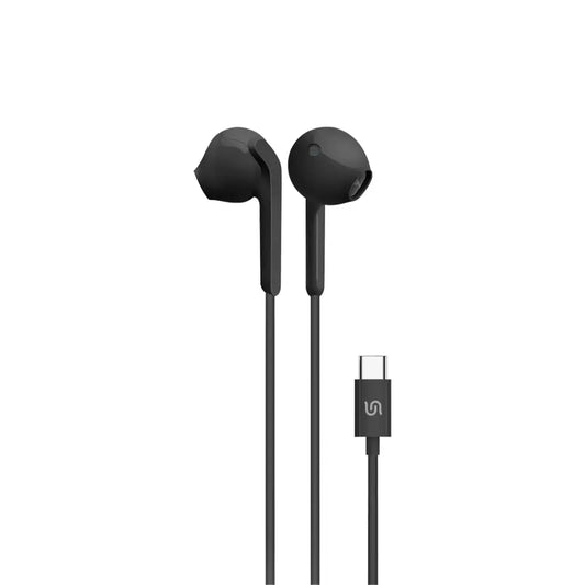 Porodo Soundtec Stereo Earphones 1.2m - Black