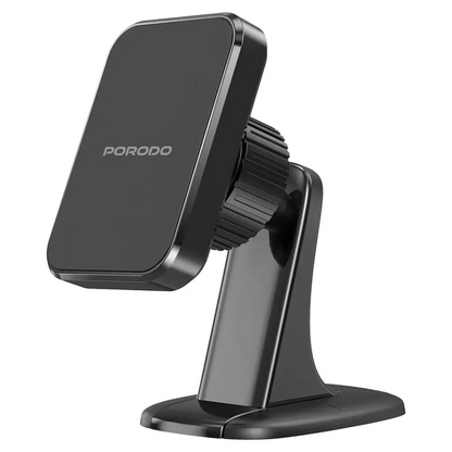 Porodo Dual Mount Magnetic Phone Holder - Black