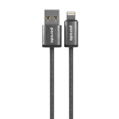 Porodo Woven Braided USB-A to Lightning Cable