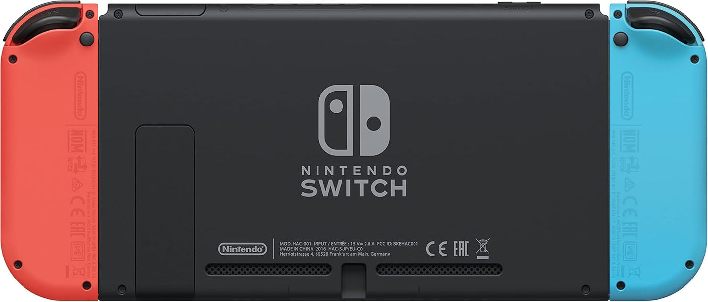 Nintendo Switch OLED - Neon Red & Blue