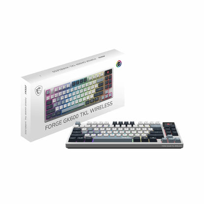 MSI Forge GK600 GAMING KEYBOARD DUAL MODE - GK600-White