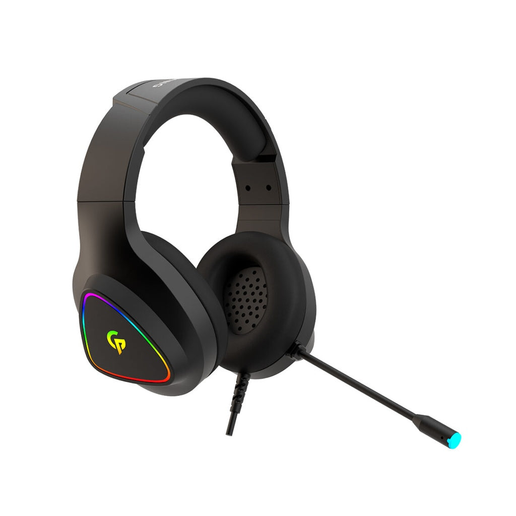 Porodo Gaming Headphone HD Sound with RGB - Black
