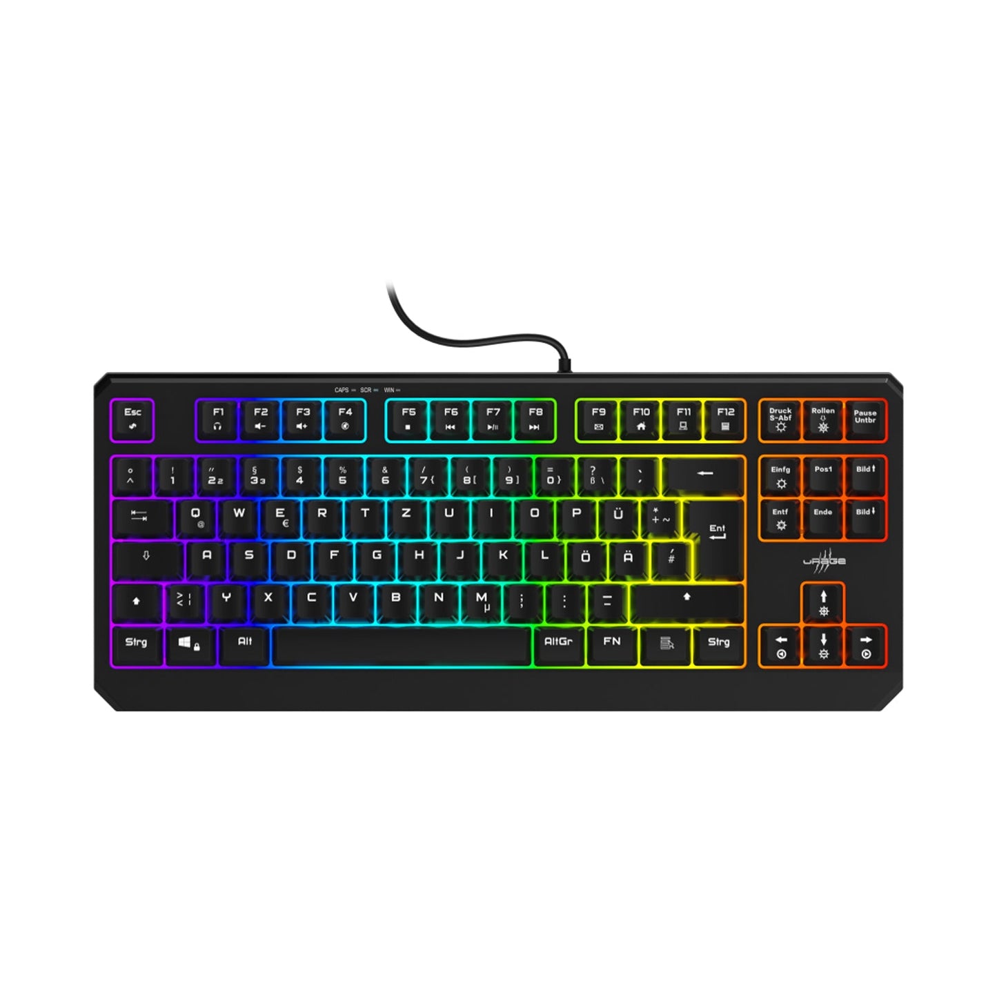 Urage Exodus 220 TKL Gaming Keyboard Black