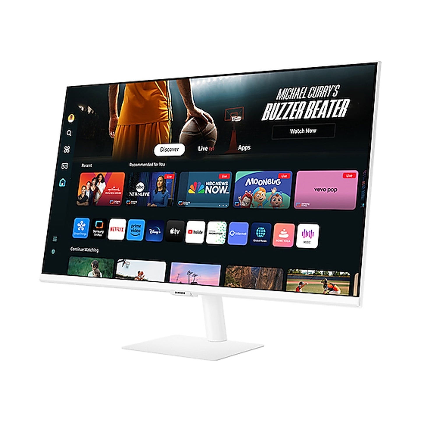 SAMSUNG 32'' 4K SMART MONITOR M7 M70D WHITE