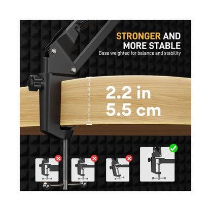 Maono USB/XLR Dynamic Microphone Set with Boom Arm