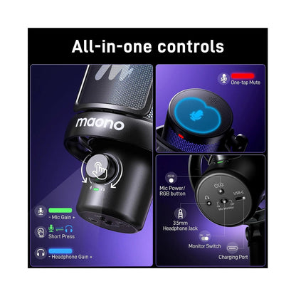 Maono Wireless Condenser Microphone