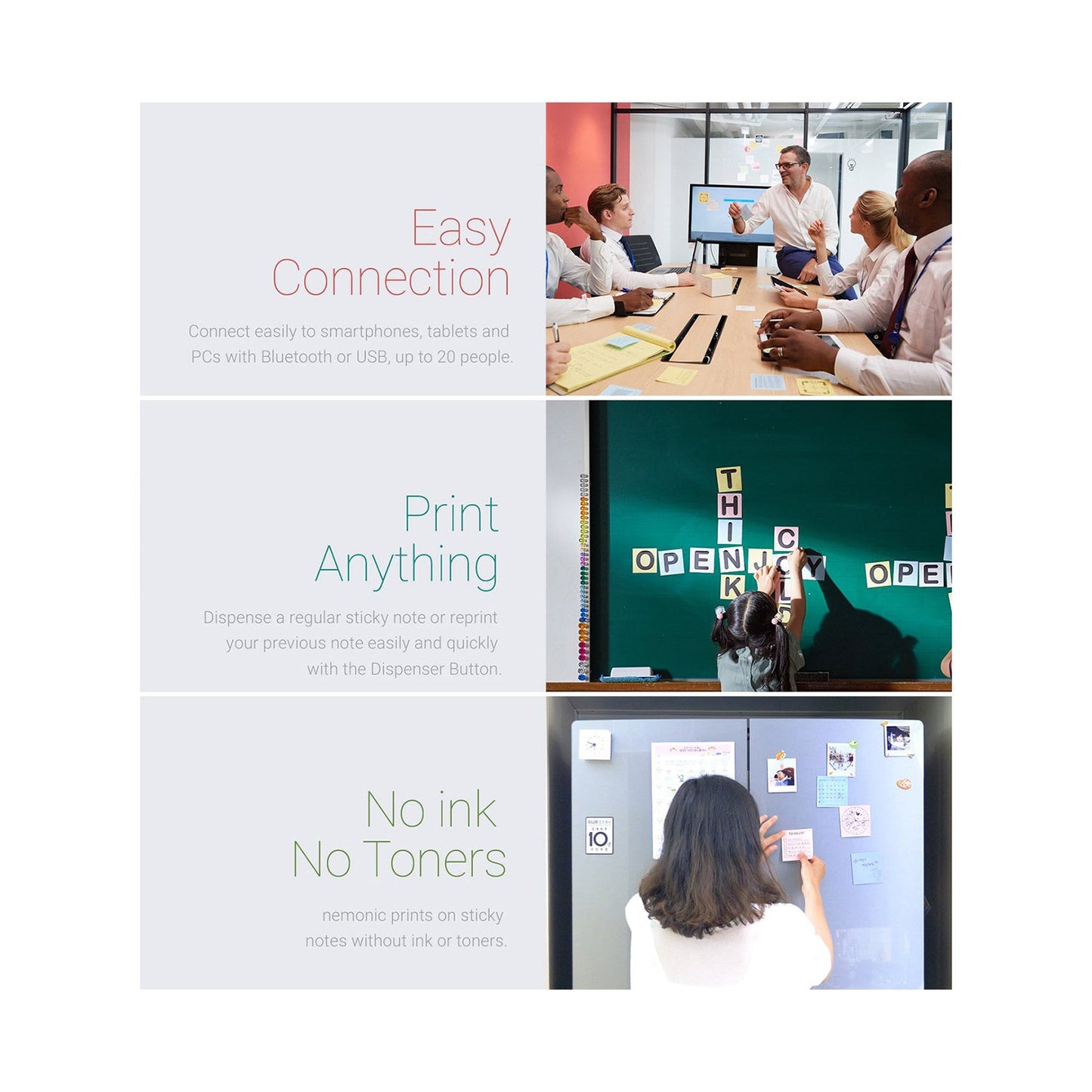 Nemonic - Sticky note & Label printer