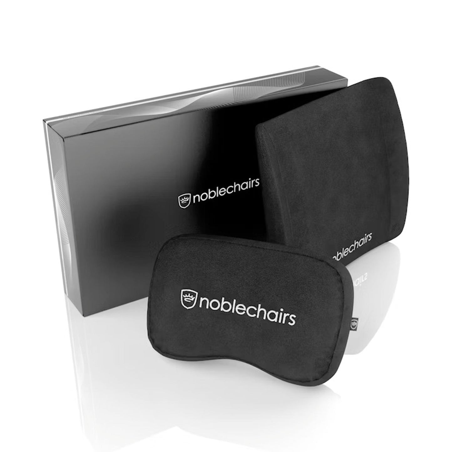 Noblechairs Memory Foam Pillow Set - Black