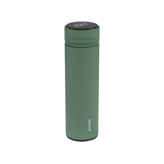 Porodo Smart Water Bottle With Temperature Indicator(500ml) Green