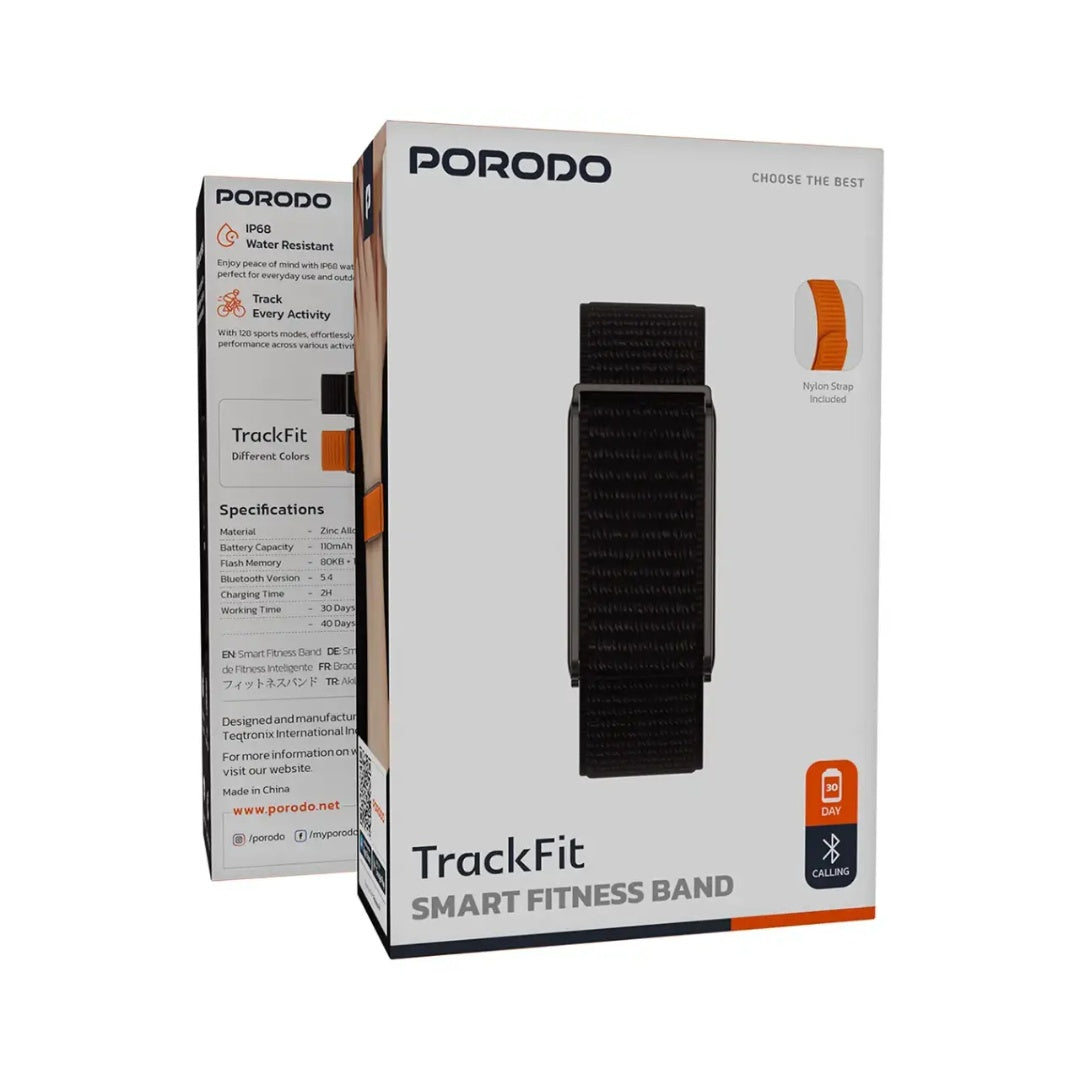 Porodo TrackFit Smart Fitness Band