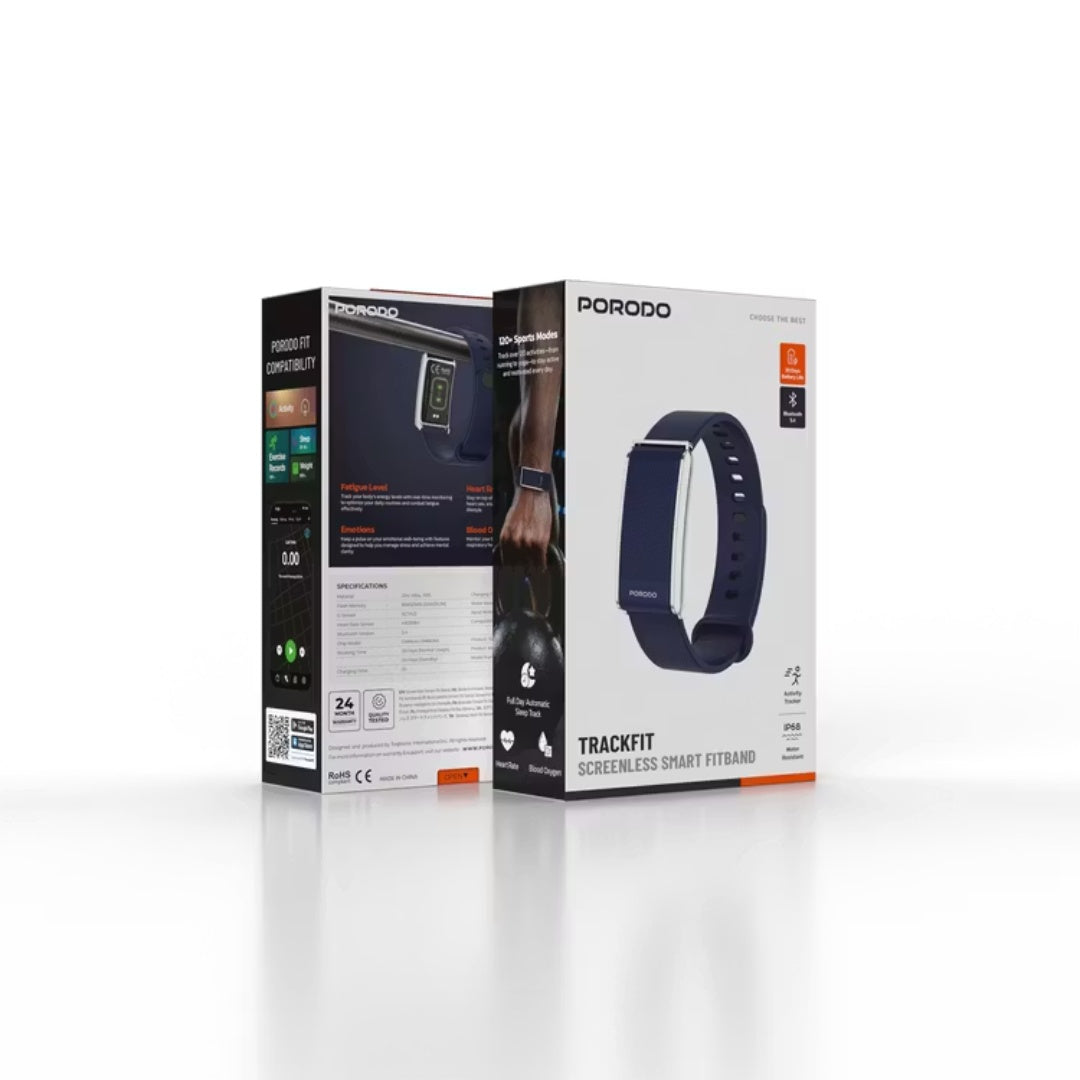 Porodo TrackFit Smart Fitness Silicone Band