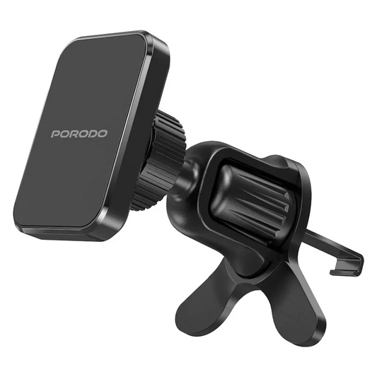 Porodo Dual Mount Magnetic Phone Holder - Black