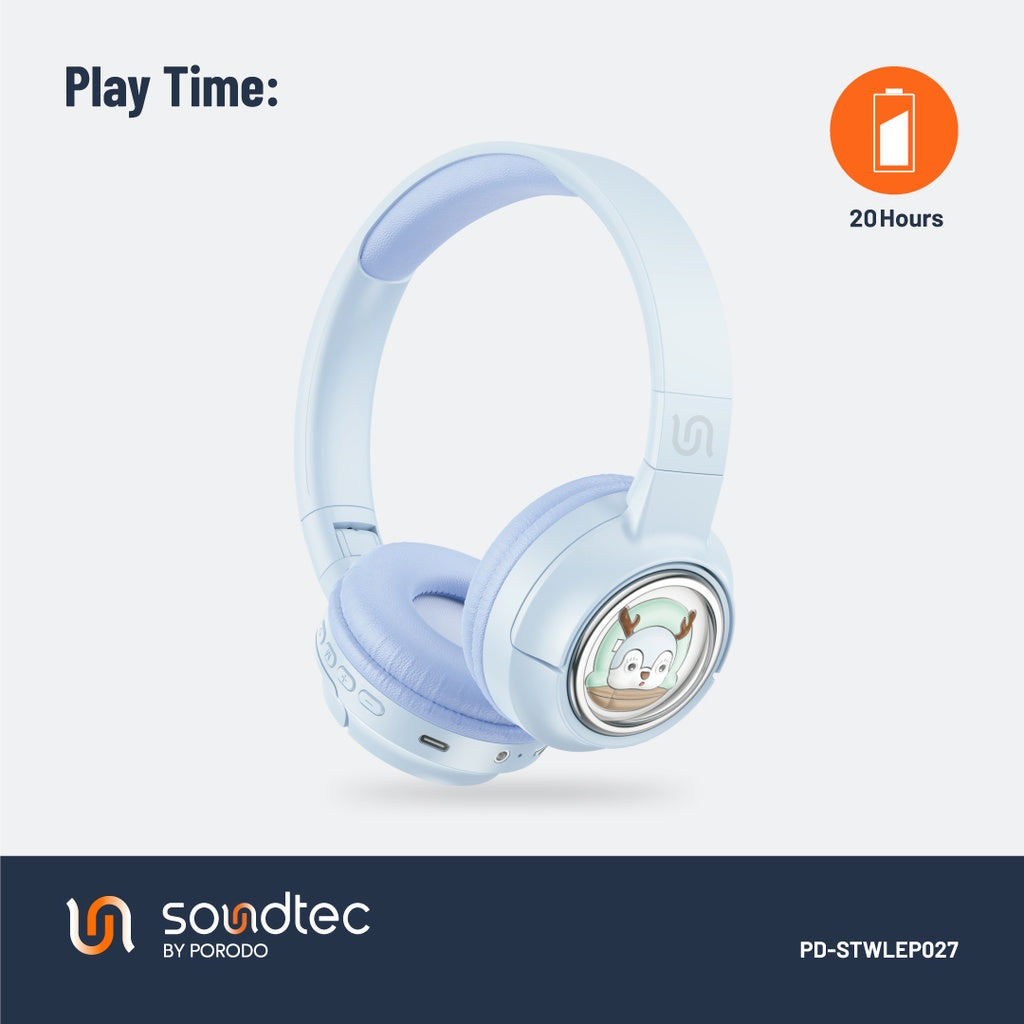 Porodo Soundtec Moose Wireless Kids Headphone