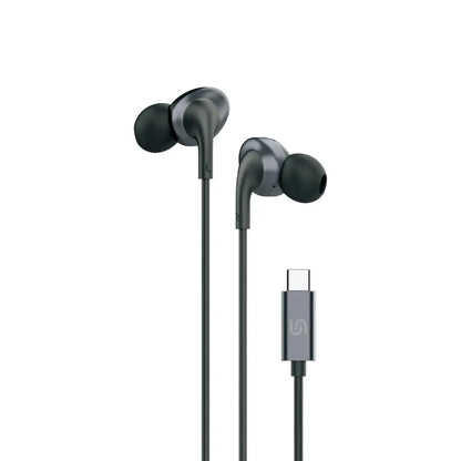 Porodo Soundtec Stereo Earphones - Black