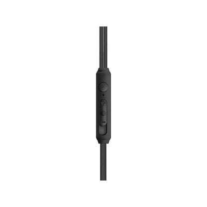 Porodo Soundtec Stereo Earphones 1.2m - Black