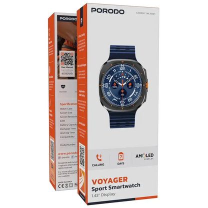 Porodo Voyager Smart Watch