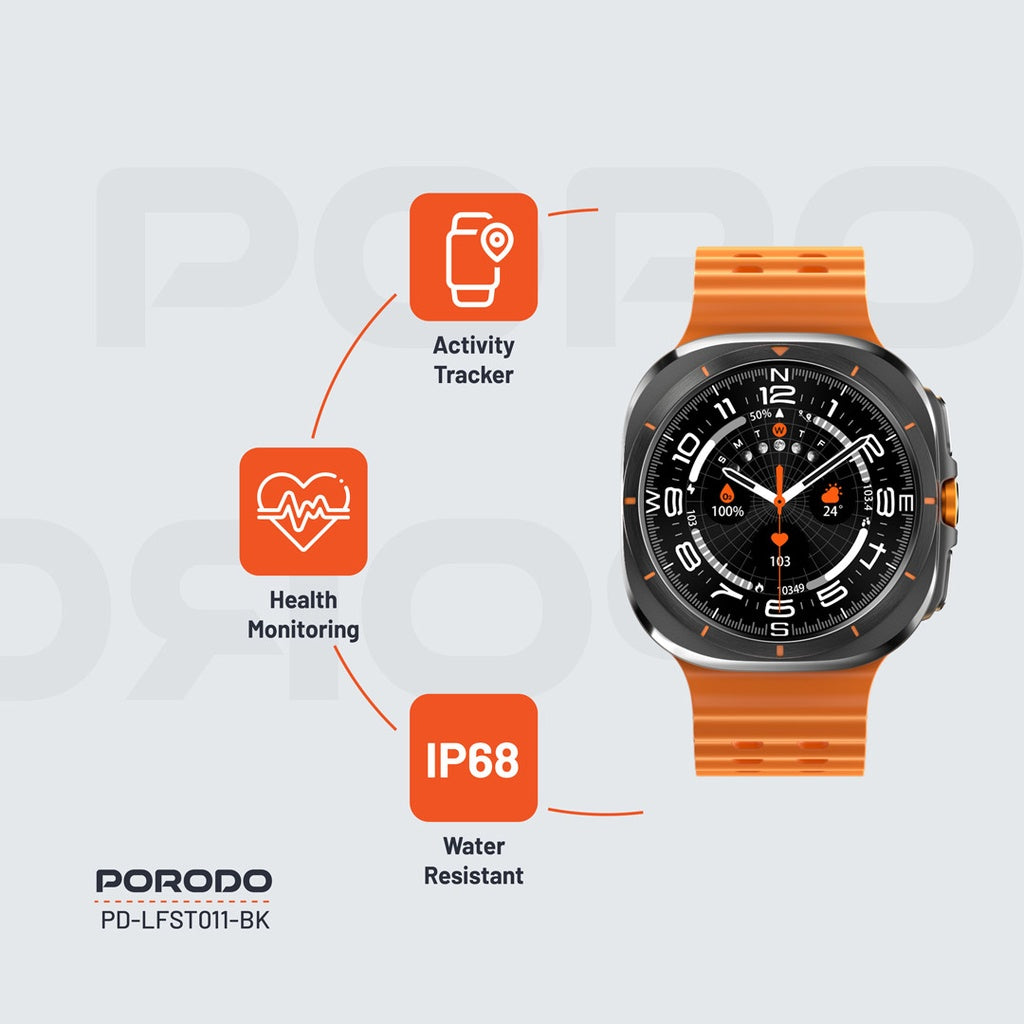 Porodo Voyager Smart Watch