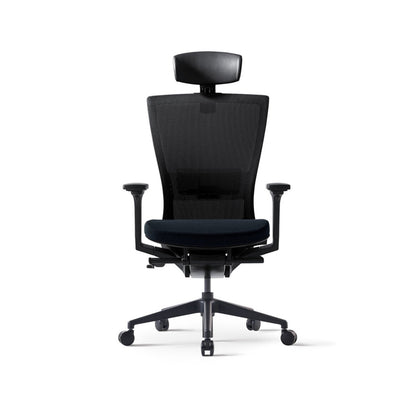 Radius High Mesh Office Chair Adjustable Arms Black Seat