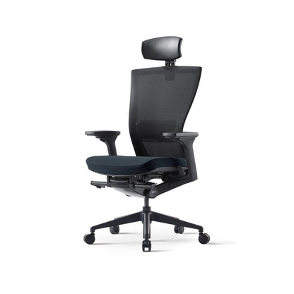 Radius High Mesh Office Chair Adjustable Arms Black Seat