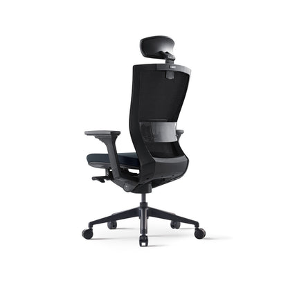 Radius High Mesh Office Chair Adjustable Arms Black Seat