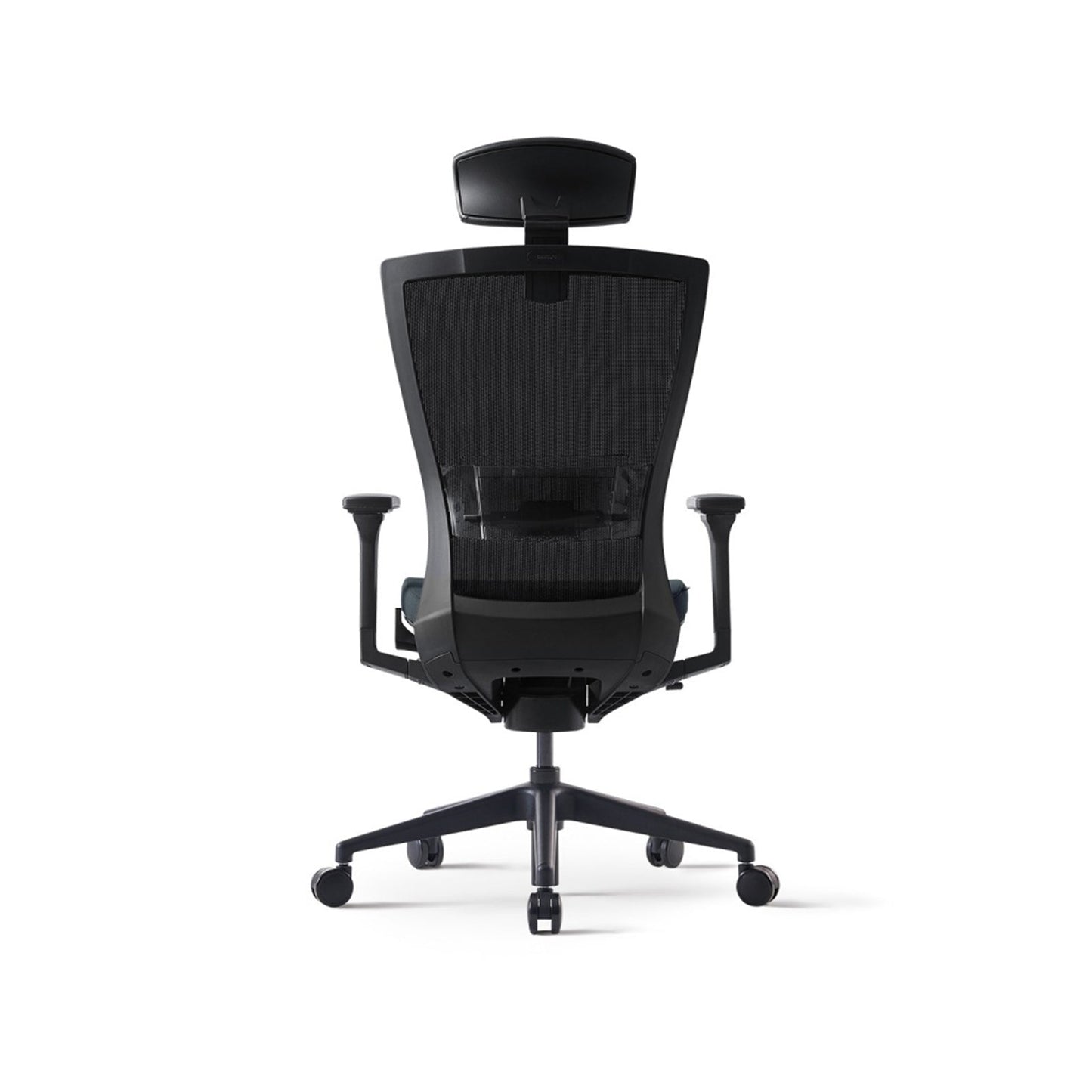 Radius High Mesh Office Chair Adjustable Arms Black Seat