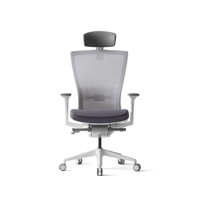 Radius High Mesh Back Office Chair + Adjustable Arms Grey