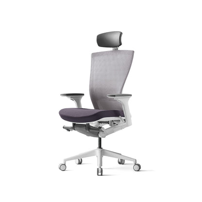 Radius High Mesh Back Office Chair + Adjustable Arms Grey
