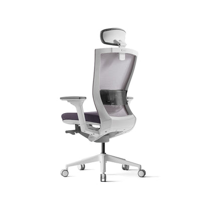 Radius High Mesh Back Office Chair + Adjustable Arms Grey