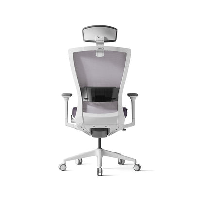 Radius High Mesh Back Office Chair + Adjustable Arms Grey