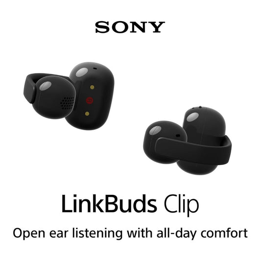 Sony LinkBuds Clip Open-Ear Truly Wireless Earbuds