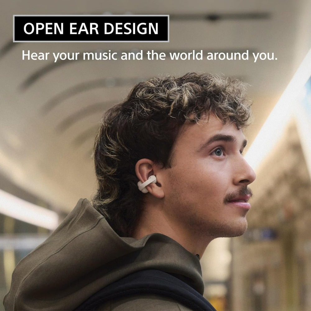 Sony LinkBuds Clip Open-Ear Truly Wireless Earbuds
