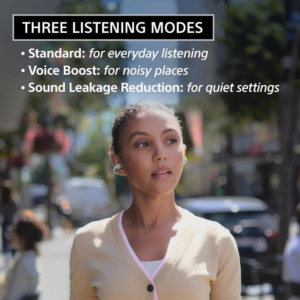 Sony LinkBuds Clip Open-Ear Truly Wireless Earbuds