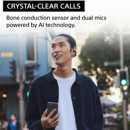 Sony LinkBuds Clip Open-Ear Truly Wireless Earbuds