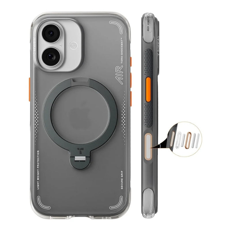 TORRAS Ostand Spin Air case for iPhone 17