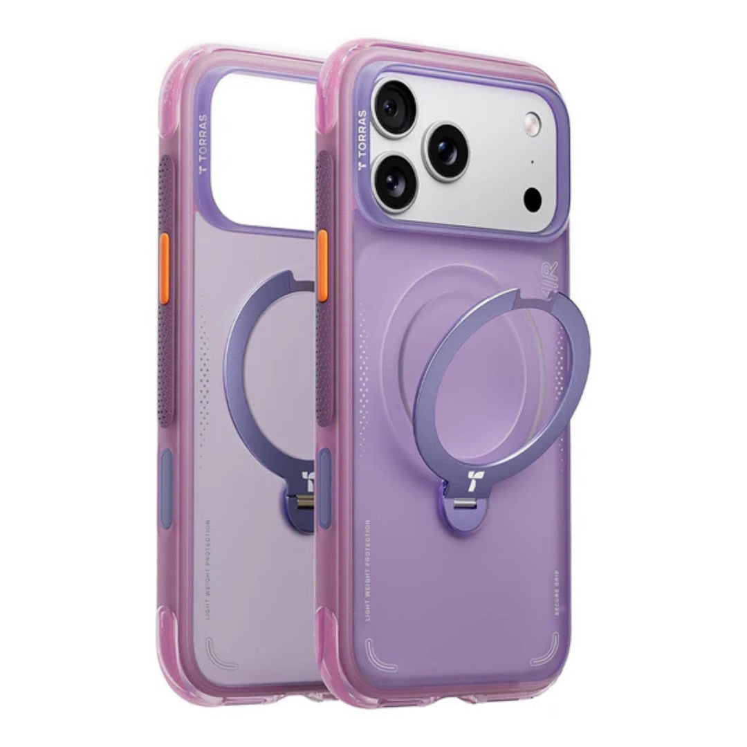 Torras Ostand Spin Air Case for iPhone 17 Pro Max