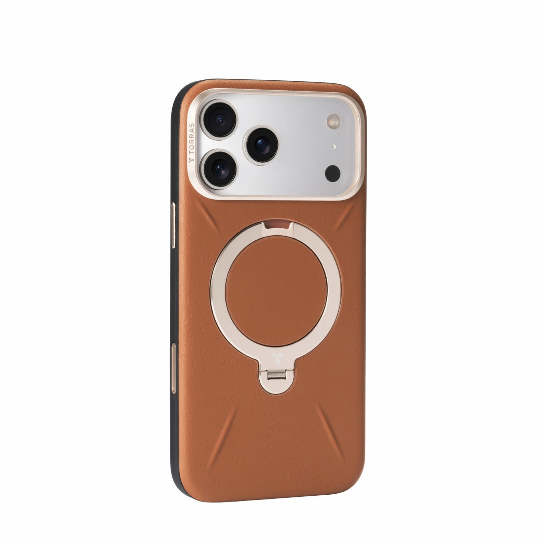 Torras Ostand Spin Vegskin Case for iPhone 17 Pro Max