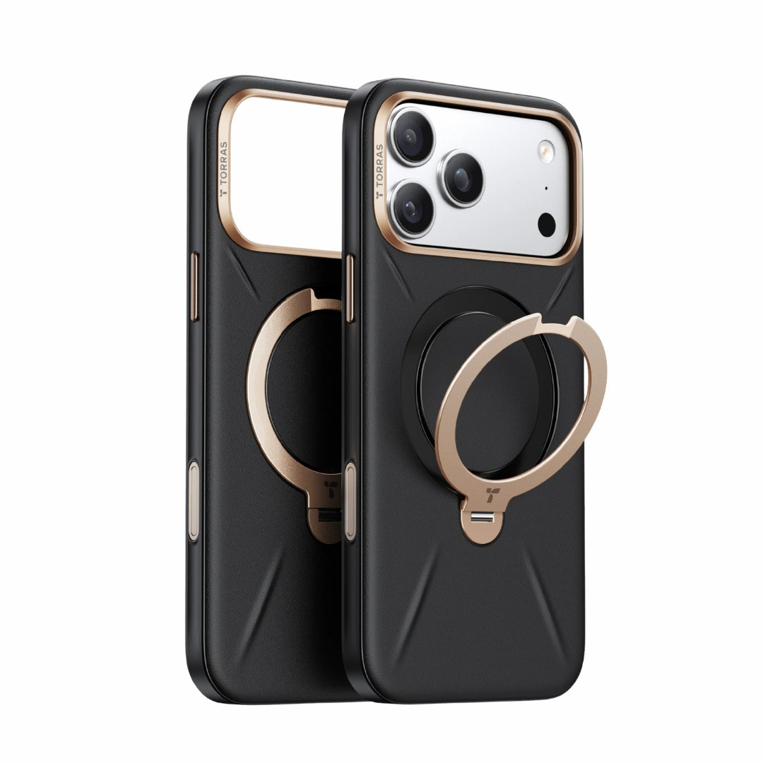Torras Ostand Spin Vegskin Case for iPhone 17 Pro Max
