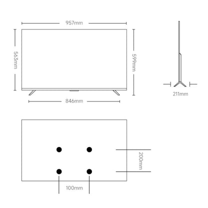 Xiaomi Smart TV A Pro QLED 4K 43" (2026)