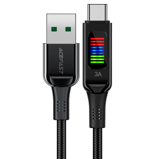 AceFast USB-A to USB-C 60W Indicator Cable C7-04