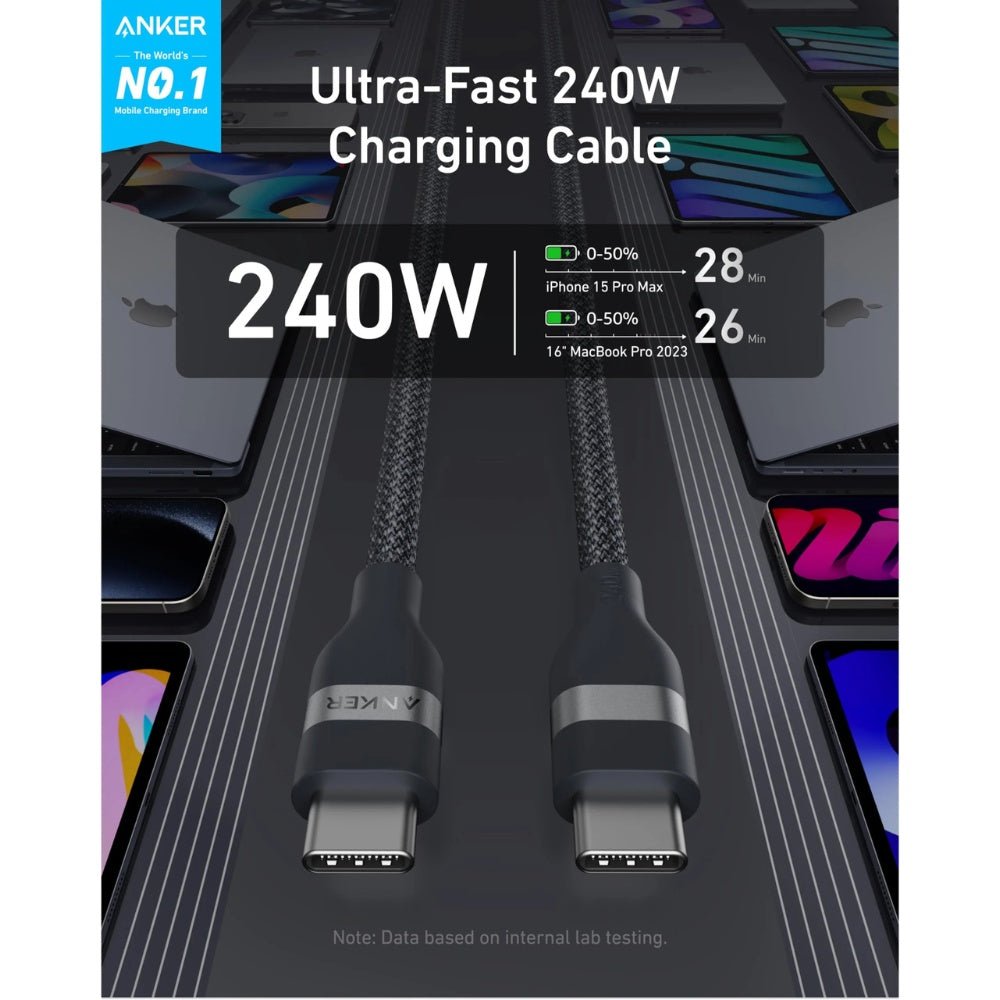 Anker Braided USB-C Cable 240W